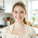 Grace Bennett, food blogger portrait